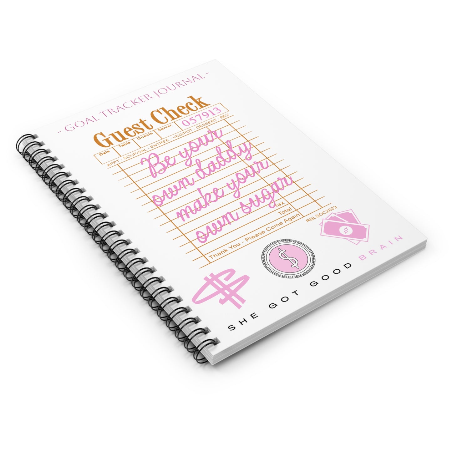 Goal Tracker Journal