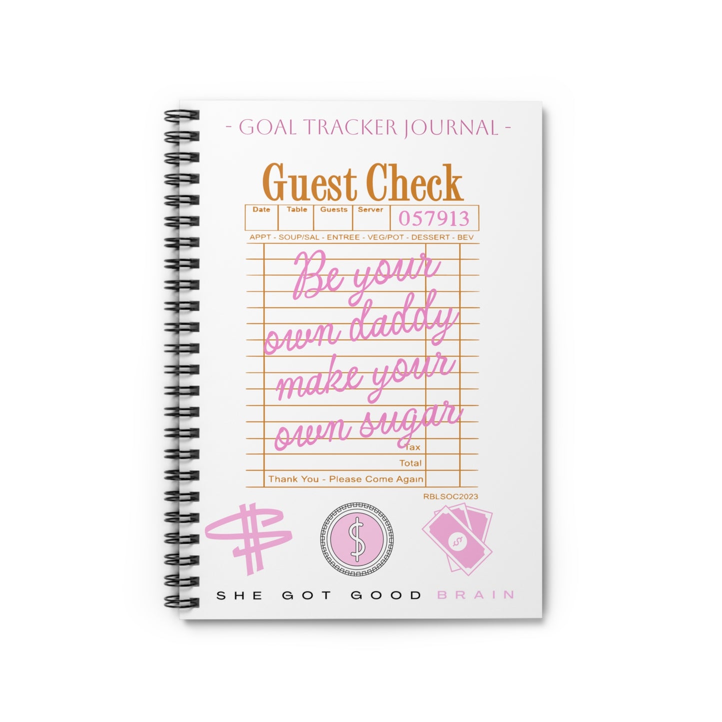 Goal Tracker Journal